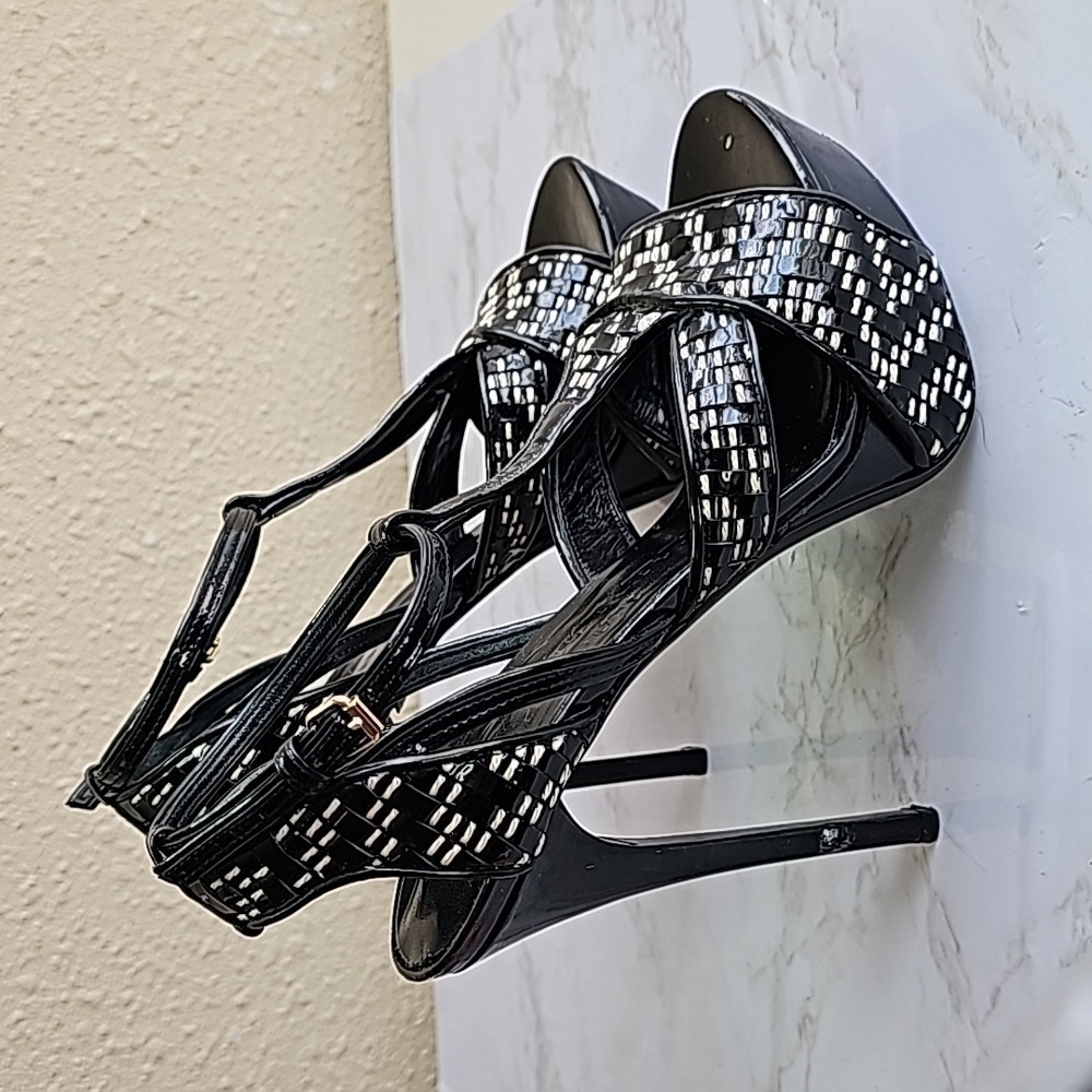 Burberry Open Toe Heels